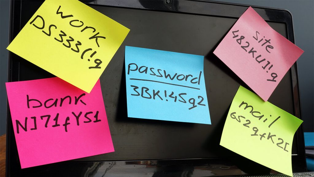 Passwords On Laptop