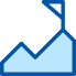 mountain-with-flag-icon